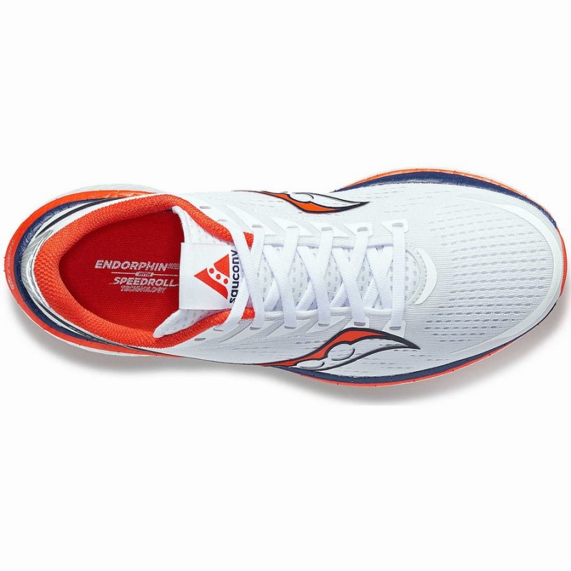 Saucony Boston Endorphin Speed 3 Férfi Futócipő Fehér Sötétkék | Hungary S38561-A76