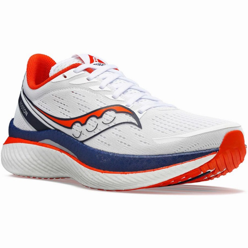 Saucony Boston Endorphin Speed 3 Férfi Futócipő Fehér Sötétkék | Hungary S38561-A76