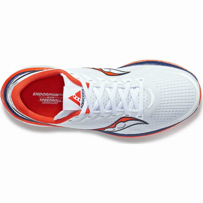 Saucony Boston Endorphin Speed 3 Női Futócipő Fehér Sötétkék | Hungary S96813-W78