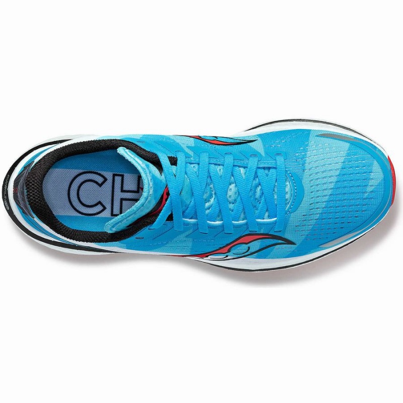 Saucony Chicago Endorphin Speed 3 Női Futócipő Kék Fehér Piros | Hungary S98145-Z06