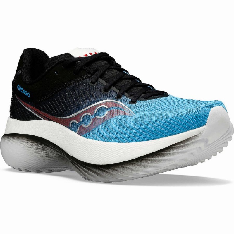 Saucony Chicago Kinvara Pro Női Futócipő Kék Fekete | Hungary S85963-A91