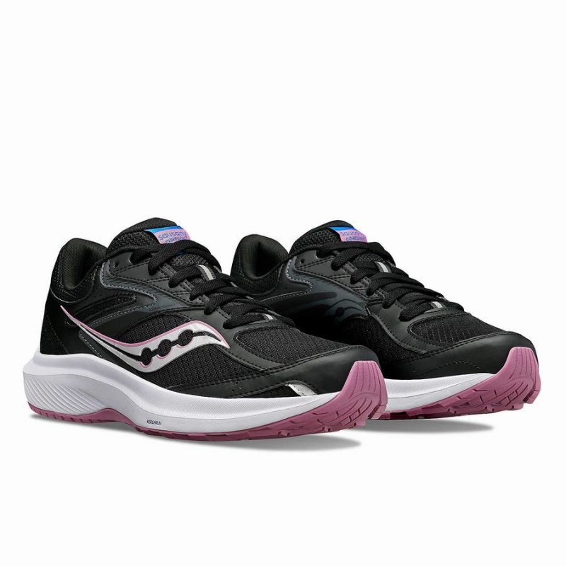 Saucony Cohesion 17 Női Futócipő Fekete Lila | Hungary S87495-T89