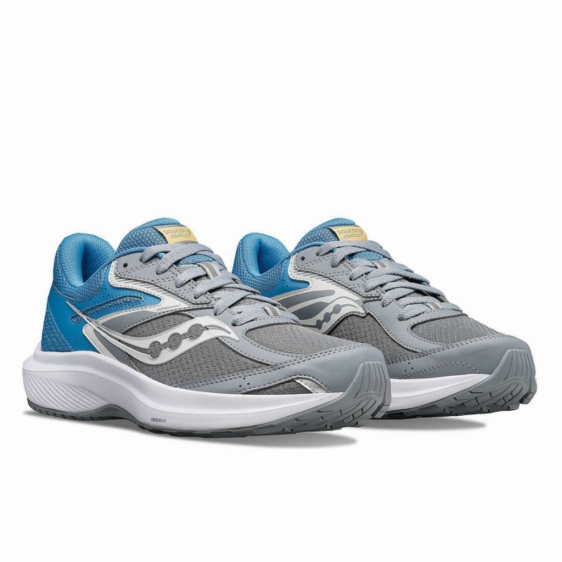 Saucony Cohesion 17 Női Futócipő Szürke Kék | Hungary S28946-R56