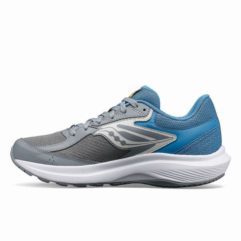 Saucony Cohesion 17 Női Futócipő Szürke Kék | Hungary S28946-R56