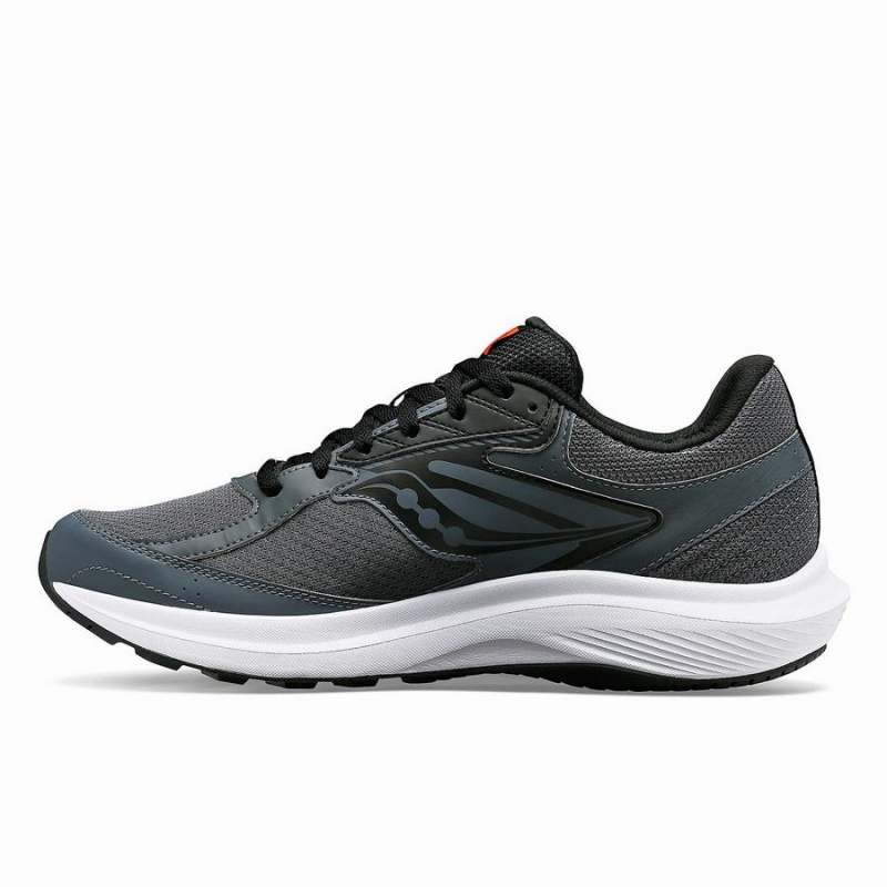 Saucony Cohesion 17 Wide Férfi Futócipő Szürke Fekete | Hungary S25149-J45