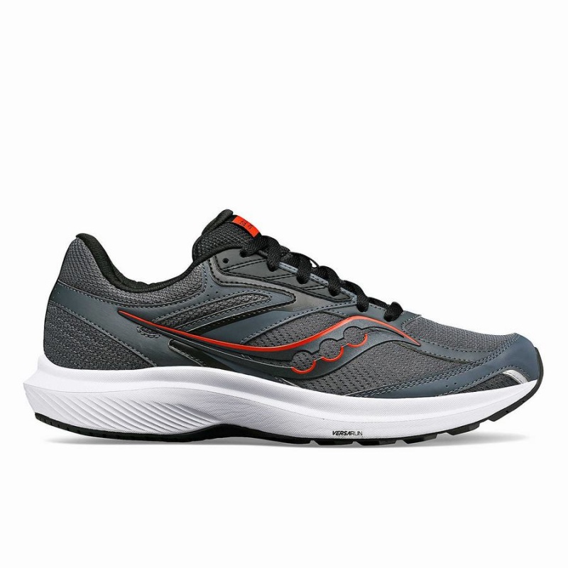 Saucony Cohesion 17 Wide Férfi Futócipő Szürke Fekete | Hungary S25149-J45