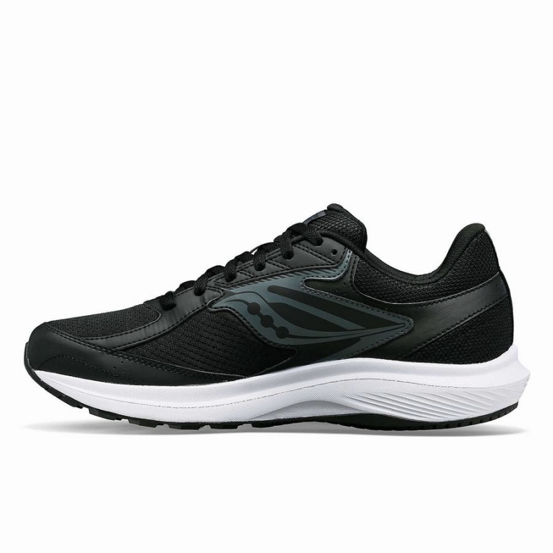 Saucony Cohesion 17 Wide Férfi Futócipő Fekete Fehér | Hungary S08795-K06