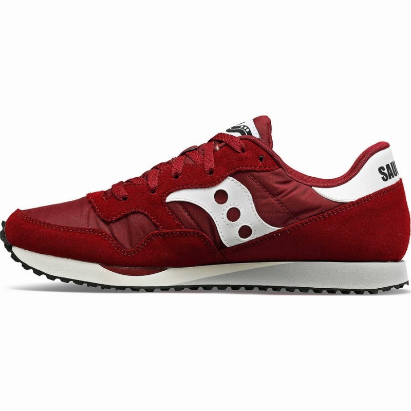 Saucony DXN Trainer Férfi Utcai Cipő Bordó Fehér | Hungary S89163-X51