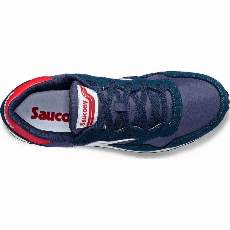 Saucony DXN Trainer Férfi Utcai Cipő Sötétkék Fehér | Hungary S04312-U62