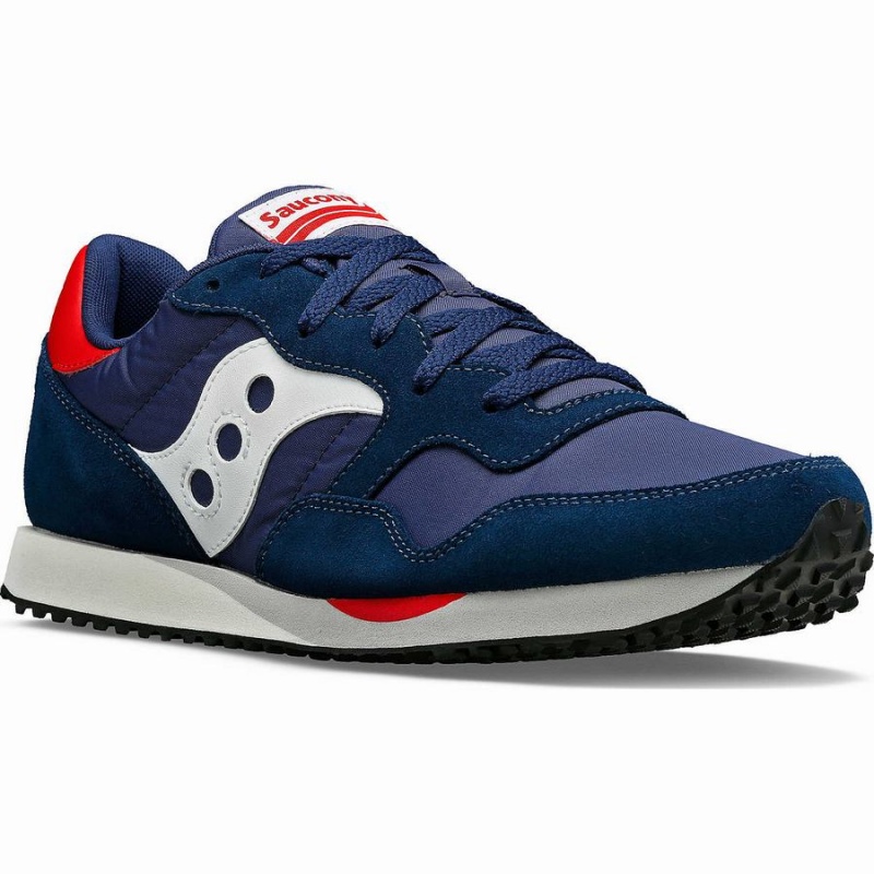 Saucony DXN Trainer Férfi Utcai Cipő Sötétkék Fehér | Hungary S04312-U62