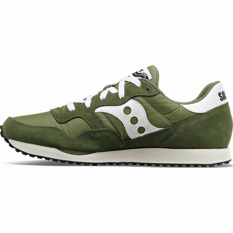 Saucony DXN Trainer Férfi Utcai Cipő Zöld Fehér | Hungary S93627-L96