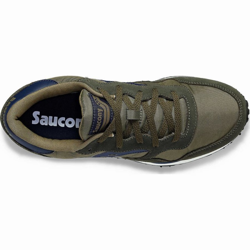 Saucony DXN Trainer Férfi Utcai Cipő Zöld Sötétkék | Hungary S92573-Q70