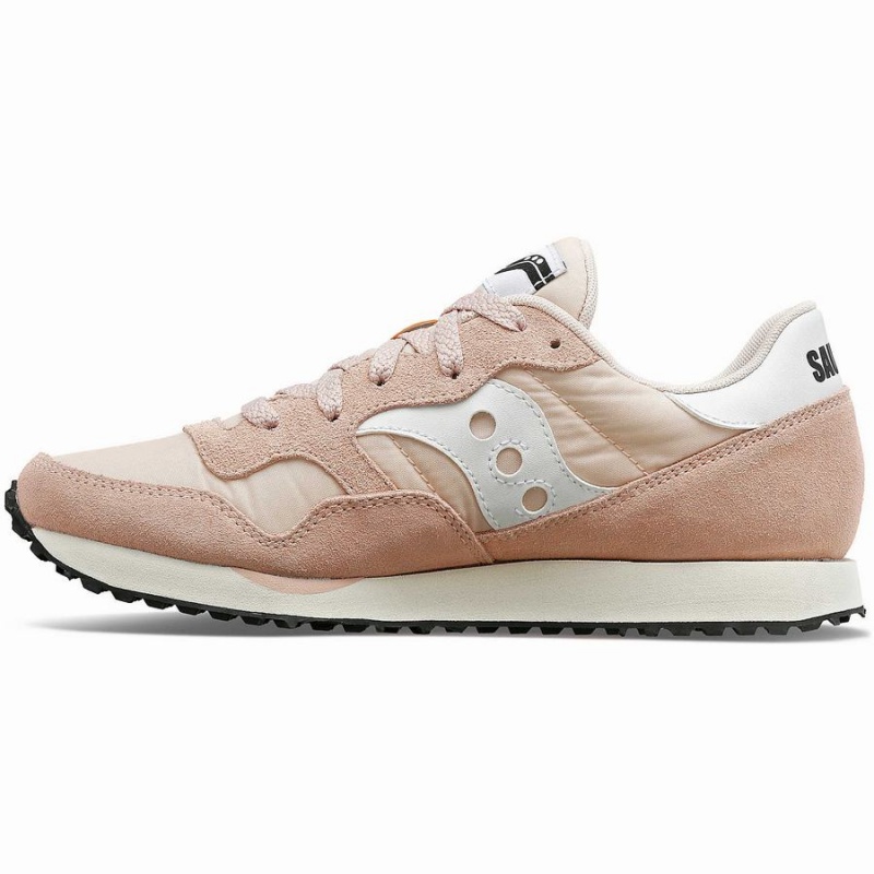 Saucony DXN Trainer Női Utcai Cipő Korall Fehér | Hungary S85467-S80