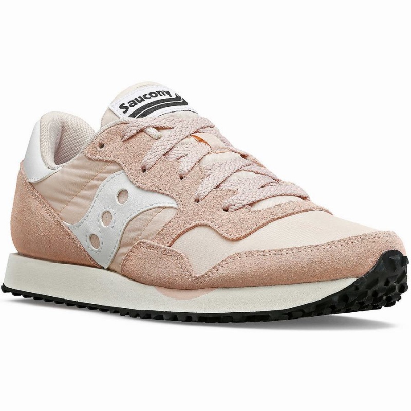 Saucony DXN Trainer Női Utcai Cipő Korall Fehér | Hungary S85467-S80