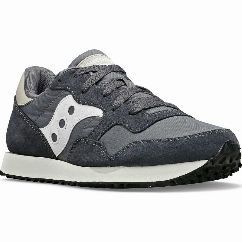 Saucony DXN Trainer Női Utcai Cipő Sötétszürke Bézs | Hungary S53710-G43