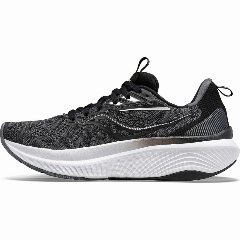 Saucony Echelon 9 Extra Wide Női Futócipő Fekete Fehér | Hungary S25143-P31