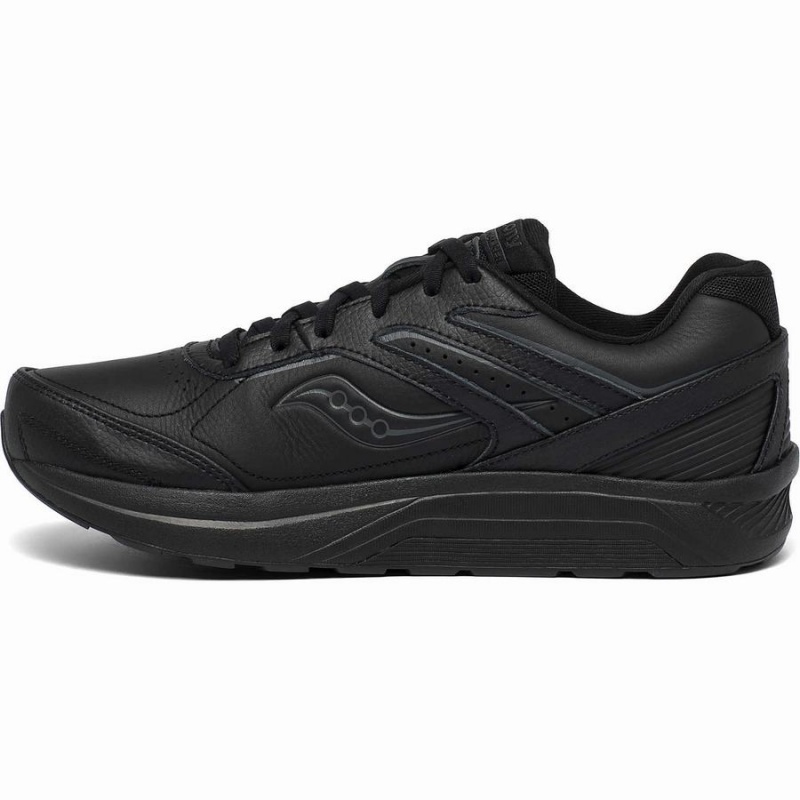 Saucony Echelon Walker 3 Wide Férfi Gyalogló Cipő Fekete | Hungary S83152-A32