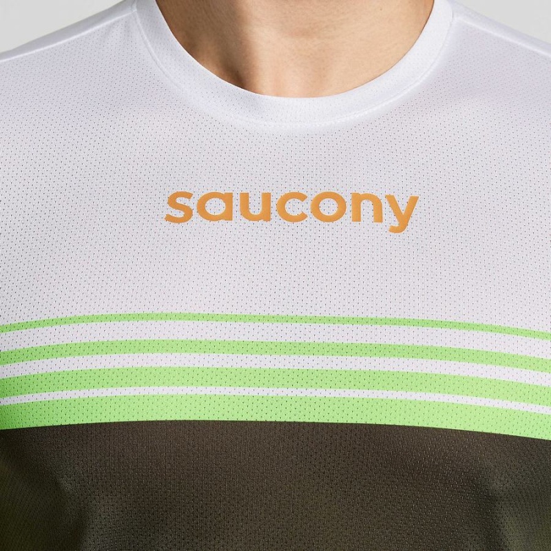 Saucony Elite Long Sleeve Férfi Póló Umbra | Hungary S02786-P30