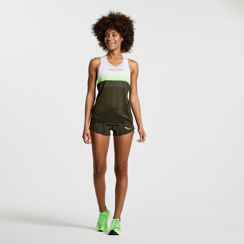 Saucony Elite Singlet Női Trikó Umbra | Hungary S39782-V37