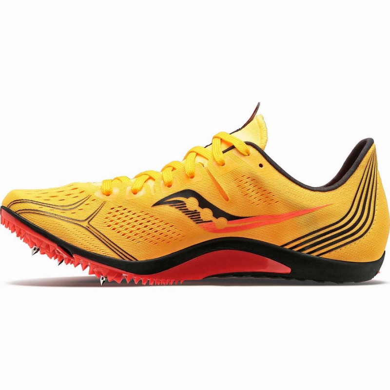 Saucony Endorphin 3 Spike Női Szöges Cipő Arany Piros | Hungary S10483-W19