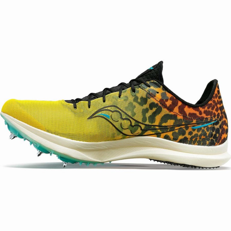 Saucony Endorphin Cheetah Férfi Szöges Cipő Fekete | Hungary S95140-Y39