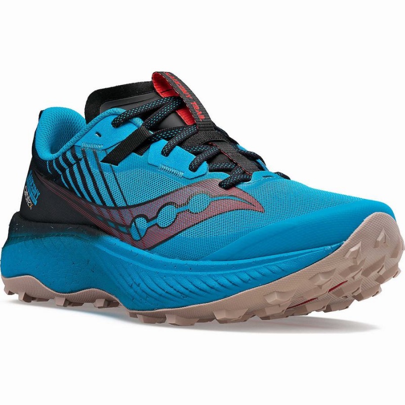 Saucony Endorphin Edge Férfi Terepfutó Cipő Kék Fekete | Hungary S85041-P36