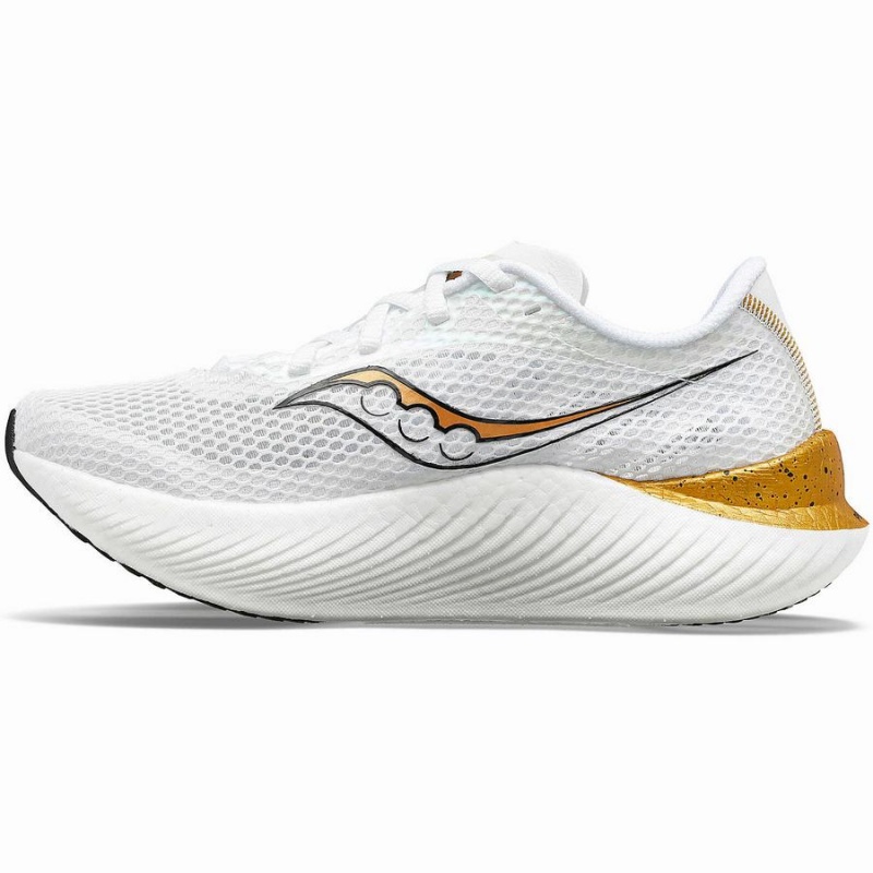 Saucony Endorphin Pro 3 Férfi Futócipő Fehér Arany | Hungary S90618-J18