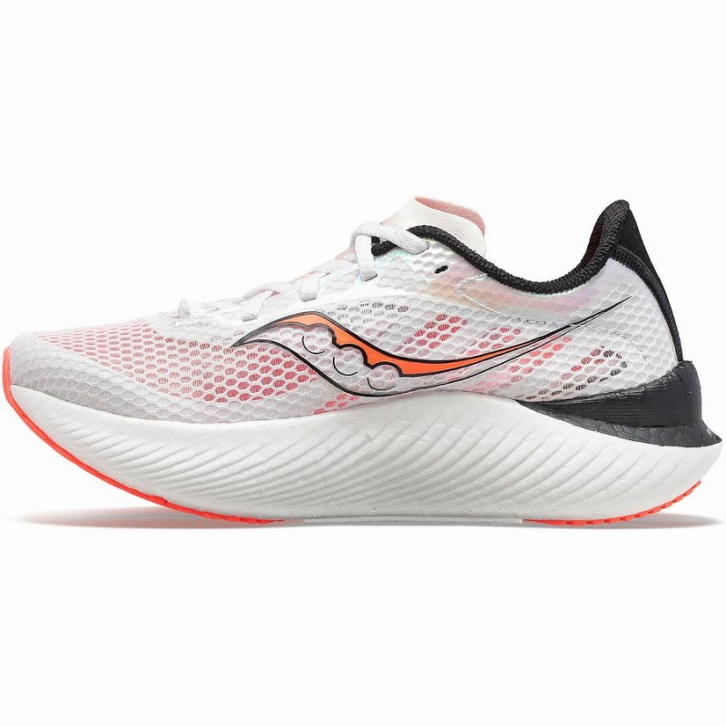 Saucony Endorphin Pro 3 Férfi Futócipő Fehér Fekete Piros | Hungary S05867-K47