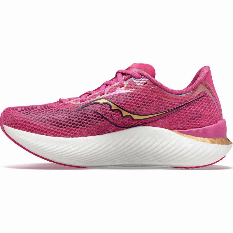 Saucony Endorphin Pro 3 Férfi Futócipő Rózsaszín Sötétkék | Hungary S27958-H86