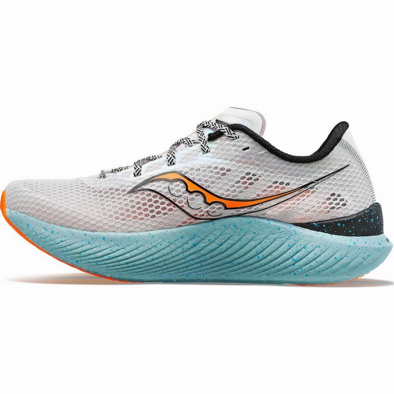 Saucony Endorphin Pro 3 Férfi Futócipő Szürke Narancssárga | Hungary S09174-Q04