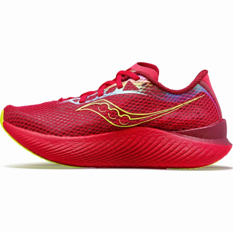 Saucony Endorphin Pro 3 Női Futócipő Piros Rózsaszín | Hungary S04132-U03