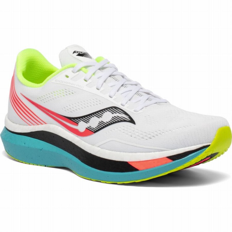 Saucony Endorphin Pro Férfi Futócipő Fehér | Hungary S21753-R84