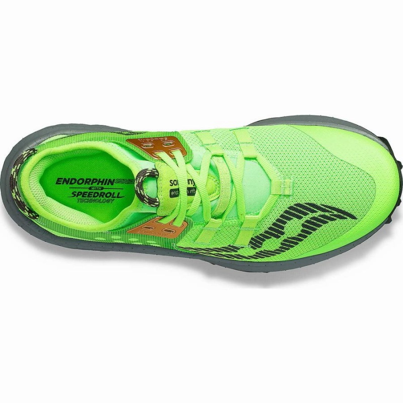 Saucony Endorphin Rift Férfi Futócipő Slime / Umbra | Hungary S62780-S38