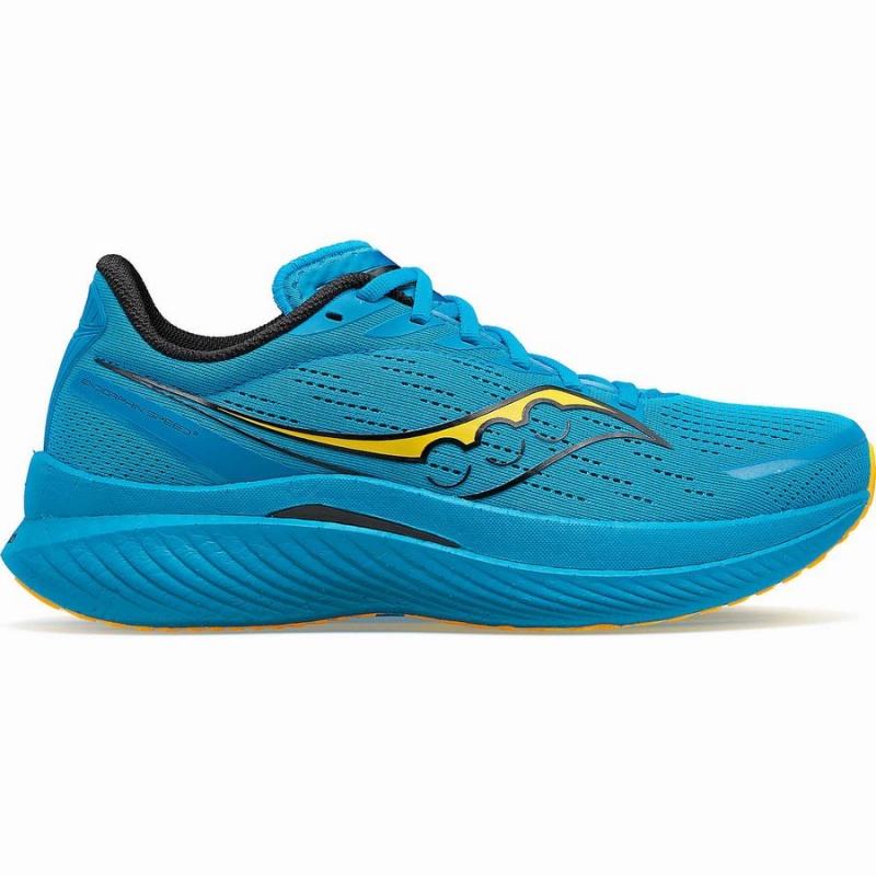 Saucony Endorphin Speed 3 Férfi Futócipő Kék Arany | Hungary S65793-R52