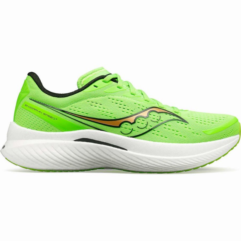 Saucony Endorphin Speed 3 Férfi Futócipő Zöld Arany | Hungary S79315-W28