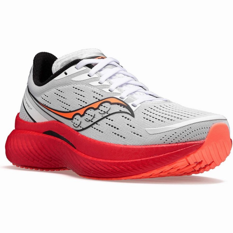 Saucony Endorphin Speed 3 Női Futócipő Fehér Fekete Piros | Hungary S24386-E46