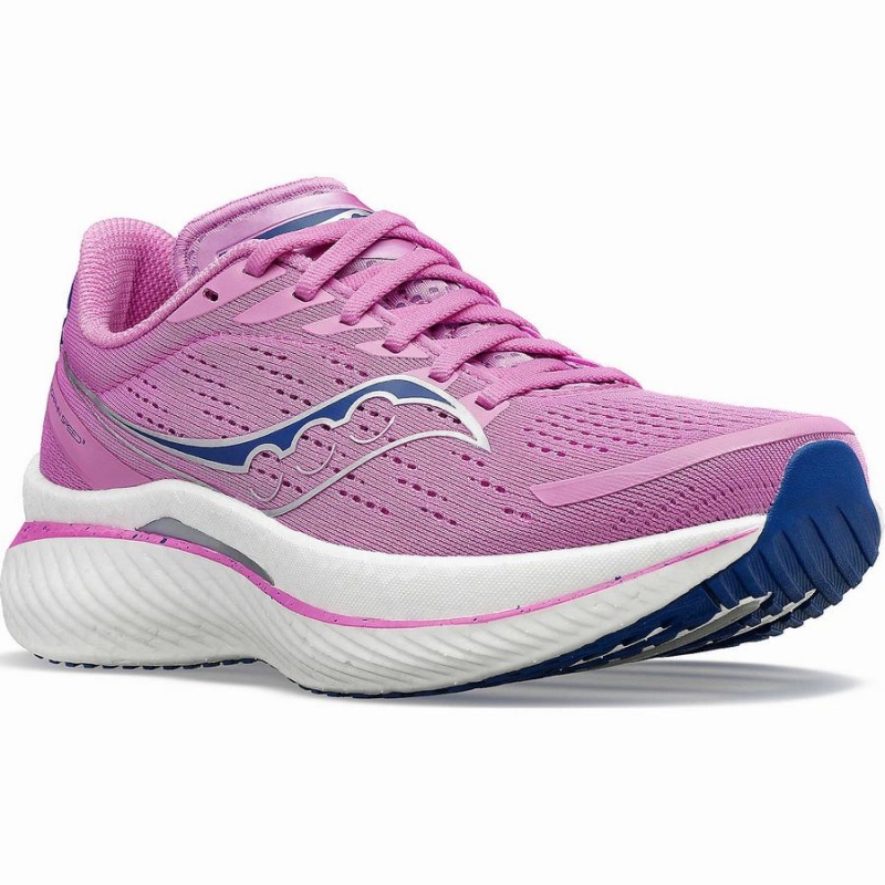 Saucony Endorphin Speed 3 Női Futócipő Lila Sötétkék | Hungary S90486-B10