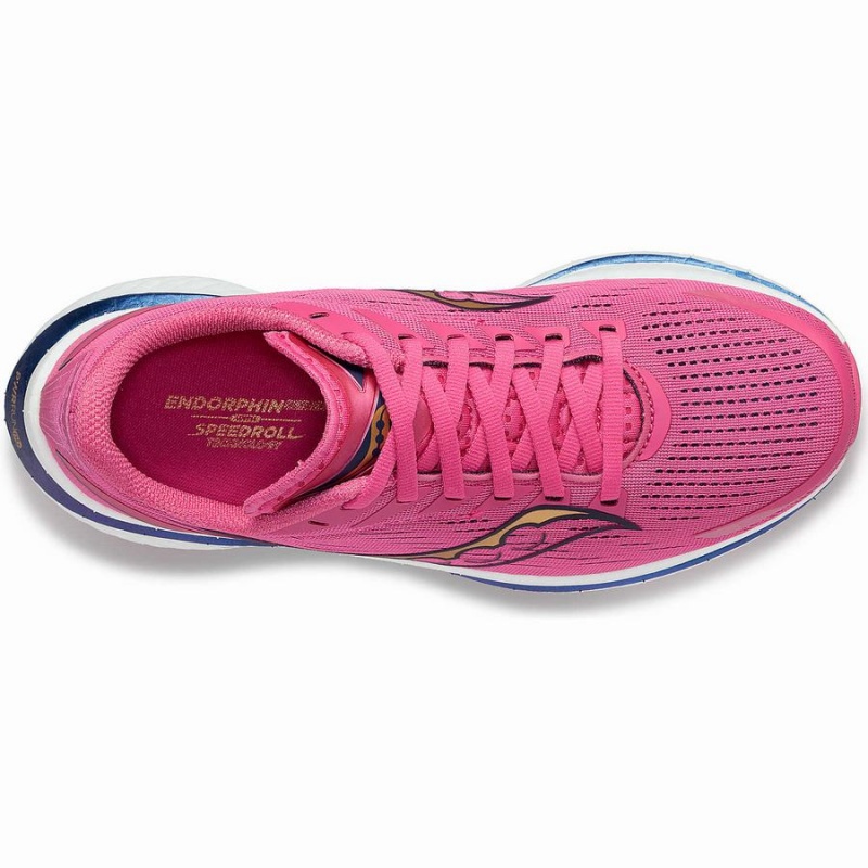 Saucony Endorphin Speed 3 Női Futócipő Rózsaszín Sötétkék | Hungary S97834-M43