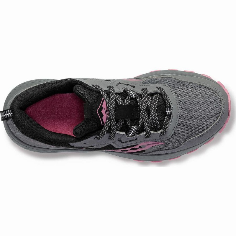 Saucony Excursion TR16 Női Terepfutó Cipő Szürke Rózsaszín | Hungary S93816-M07