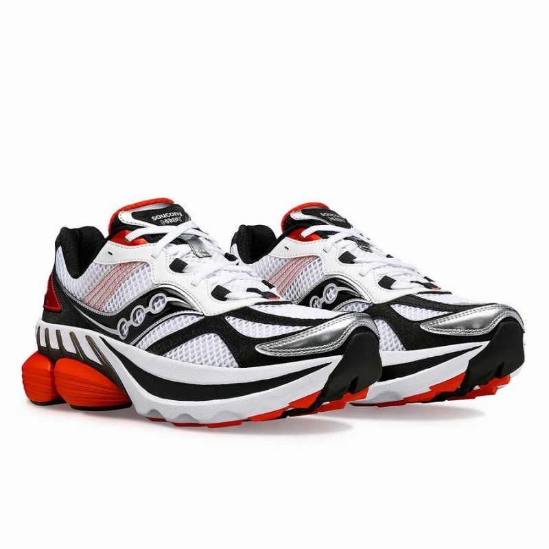 Saucony Grid NXT Női Utcai Cipő Fehér Piros | Hungary S56831-F29