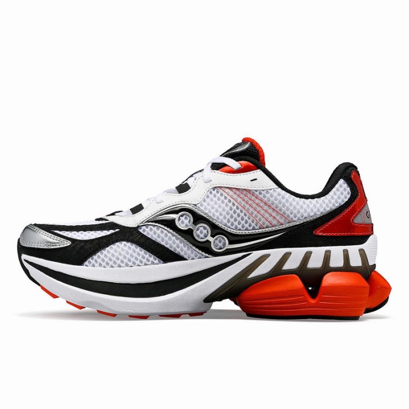 Saucony Grid NXT Női Utcai Cipő Fehér Piros | Hungary S56831-F29