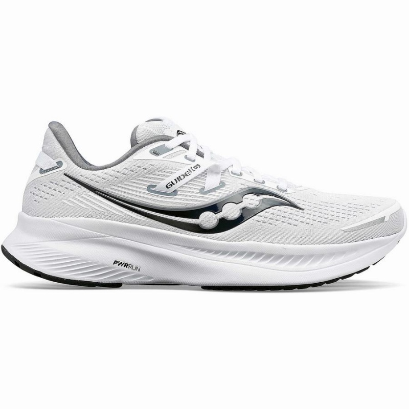 Saucony Guide 16 Női Futócipő Fehér Fekete | Hungary S79045-H21