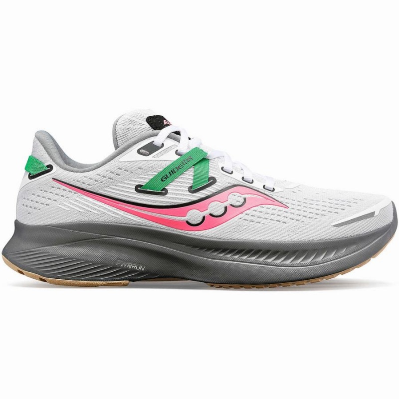 Saucony Guide 16 Női Futócipő Fehér Szürke | Hungary S36145-G25