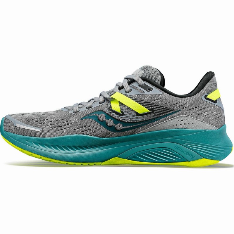 Saucony Guide 16 Wide Férfi Futócipő Szürke Zöld | Hungary S58603-D50