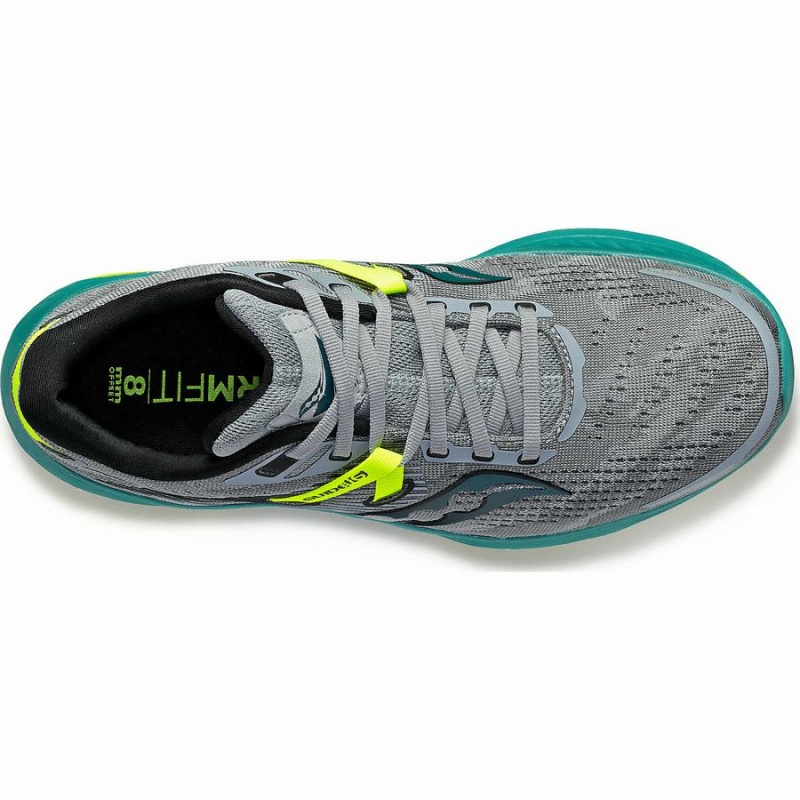 Saucony Guide 16 Wide Férfi Futócipő Szürke Zöld | Hungary S58603-D50