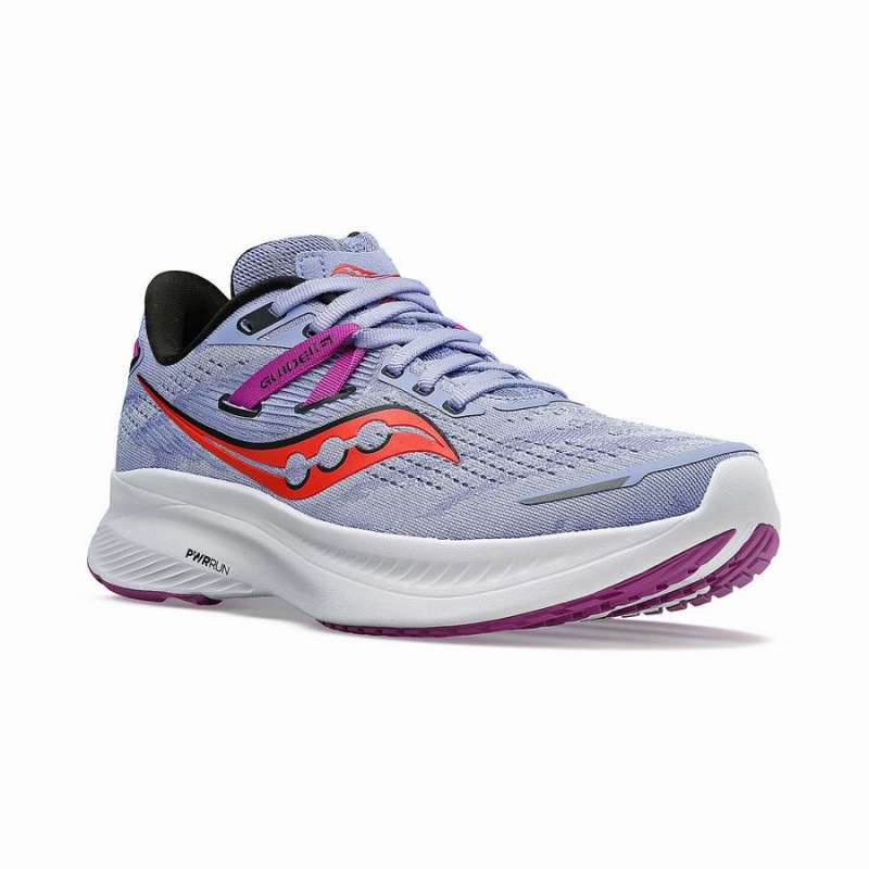 Saucony Guide 16 Wide Női Futócipő Lila | Hungary S17092-F19