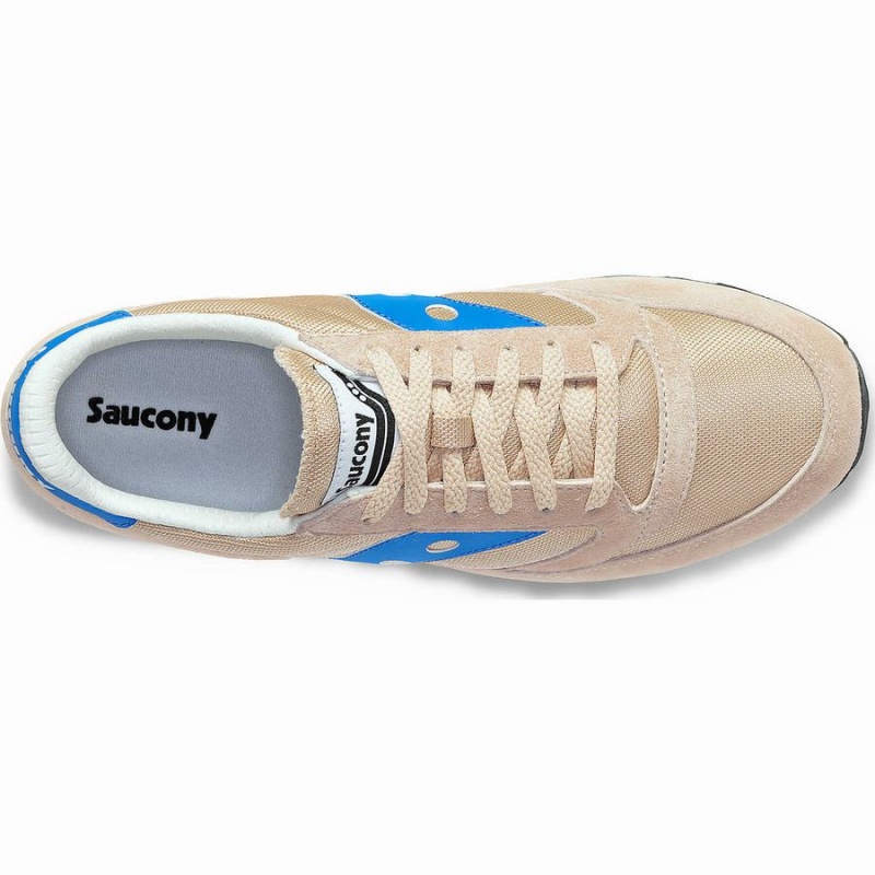 Saucony Jazz 81 Férfi Utcai Cipő Barna Királykék | Hungary S81069-D23