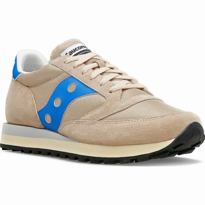 Saucony Jazz 81 Férfi Utcai Cipő Barna Királykék | Hungary S81069-D23