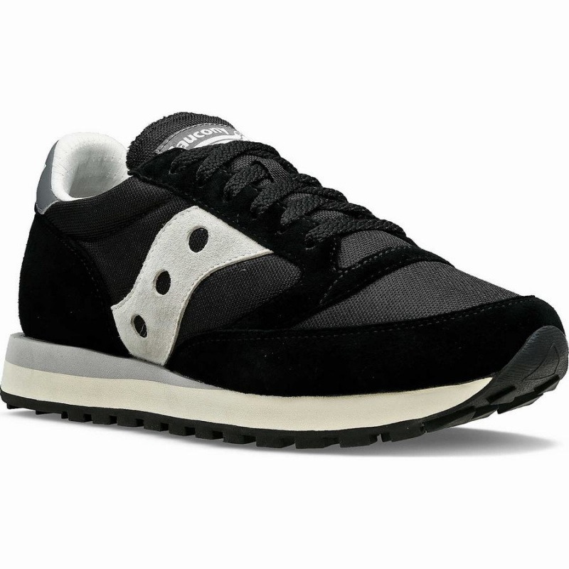 Saucony Jazz 81 Férfi Utcai Cipő Fekete Szürke | Hungary S06859-Y37