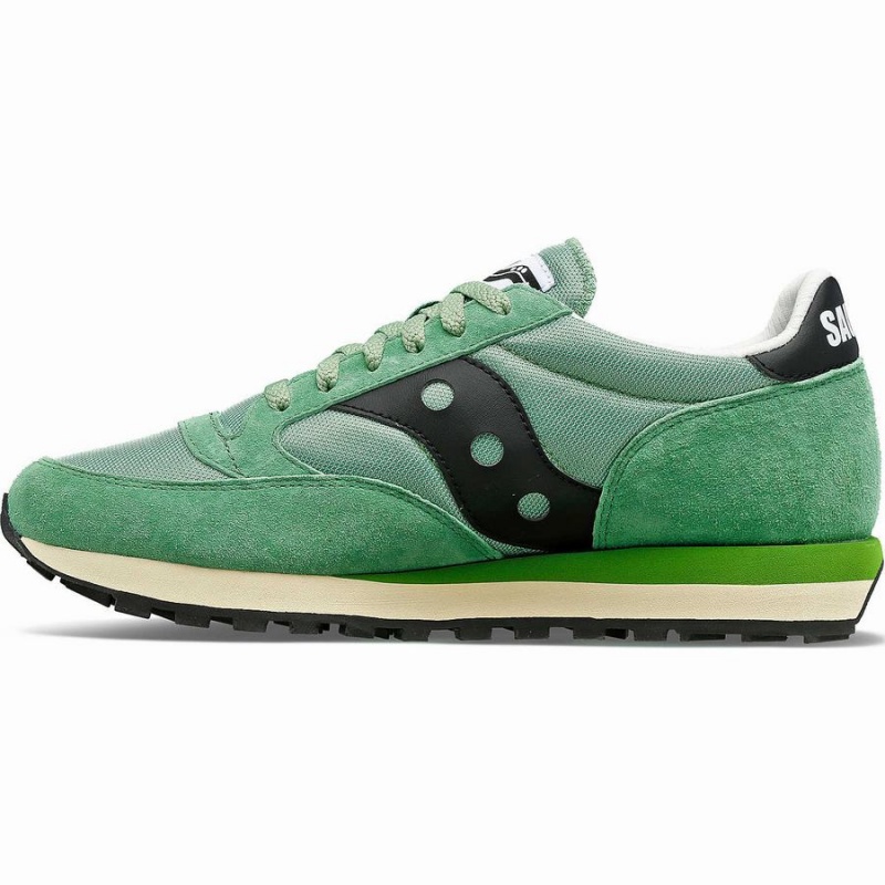 Saucony Jazz 81 Férfi Utcai Cipő Zöld Fekete | Hungary S45928-J20